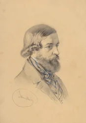 Study of a Bearded Man